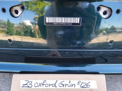 BMW Z3 LCI Heck Stoßstange Verkleidung Stoßfänger HINTEN Heckschürze Oxford grün