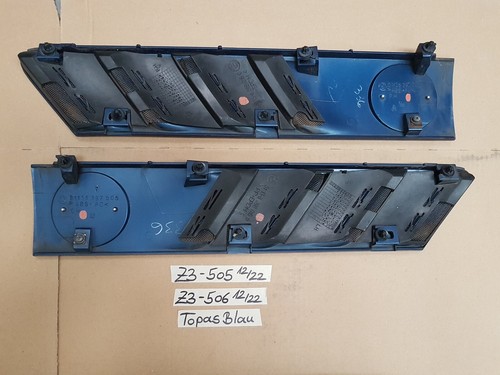 BMW Z3 Roadster Lufteinlass Ki​emen Ziergitter Motorhaube Blau rechts links