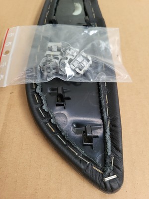 BMW Z4 E85 E86 Mittelkonsole Verkleidung Leder Blende Kniepad rechts + links
