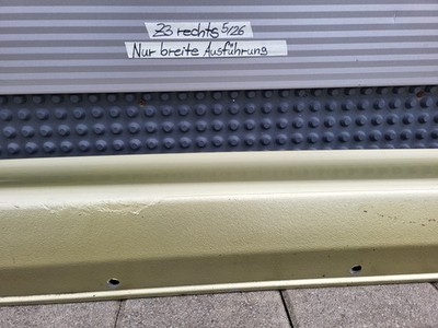 BMW Z3 Roadster Seiten Außen Schweller Leiste RECHTS Pistazien Grün ABHOLUNG 