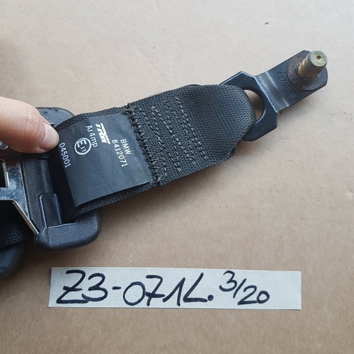 BMW Z3 Roadster Sicherheitsgurt  Ober Gurt  VORNE LINKS  8412071 seat belt Gurt