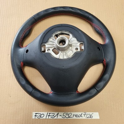 BMW F20 F21 F30 F34 F35 F32 F33 MFL Leder Sport Lenkrad Multifunktion Lenker rot