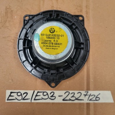 EIN BMW E90 E91 E92 E93 E87 E88 X1 Mittelton Tür Lautsprecher 9143232