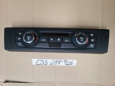 BMW E92 E93 Klimabedienteil Bedienteil Heizung Klima Luft Klimaautomatik 9182288
