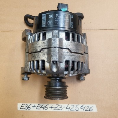 BMW E46 + E36 + Z3 Lichtmaschine  1435425  Kompakt Generator 90 A Bosch