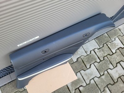 BMW E93 Cabrio Seiten Verkleidung HINTEN RECHTS Leder Schwarz + Beleuchtung 