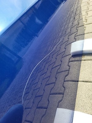 BMW E92 E93 Bei Fahrer Tür Seiten Türe VORNE rechts ODER links Blau ABHOLUNG