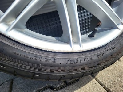 BMW E90 E91 E92 E93  Alufelge 8J x 19 Zoll 8037141 Reifen 225/40 ABHOLUNG 