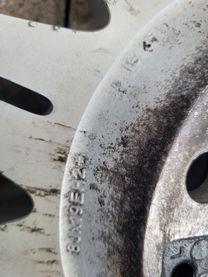 BMW E90 E91 E92 E93  Alufelge 8J x 19 Zoll 8037141 Reifen 225/40 ABHOLUNG 
