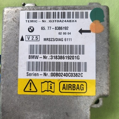 BMW Z3 Roadster Steuergerät Airbag Sensor AB Modul 8386192